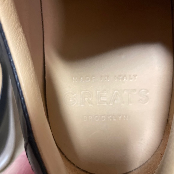 Great Brooklyn black leather shoes 9.5 - Picture 5 of 10